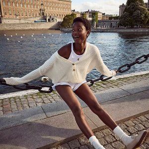 Madewell Mayfair Sweater Cardigan NWT